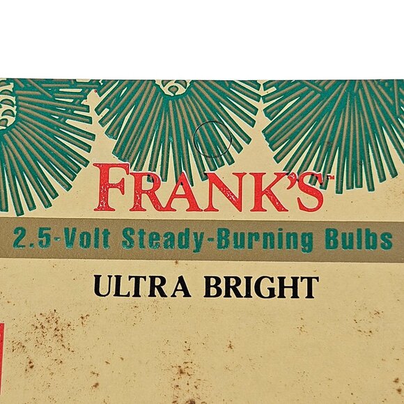 Franks Ultra Bright Steady Burning Bulbs 2.5V 3.5V for Superbright Sets Vintage - Picture 4 of 11